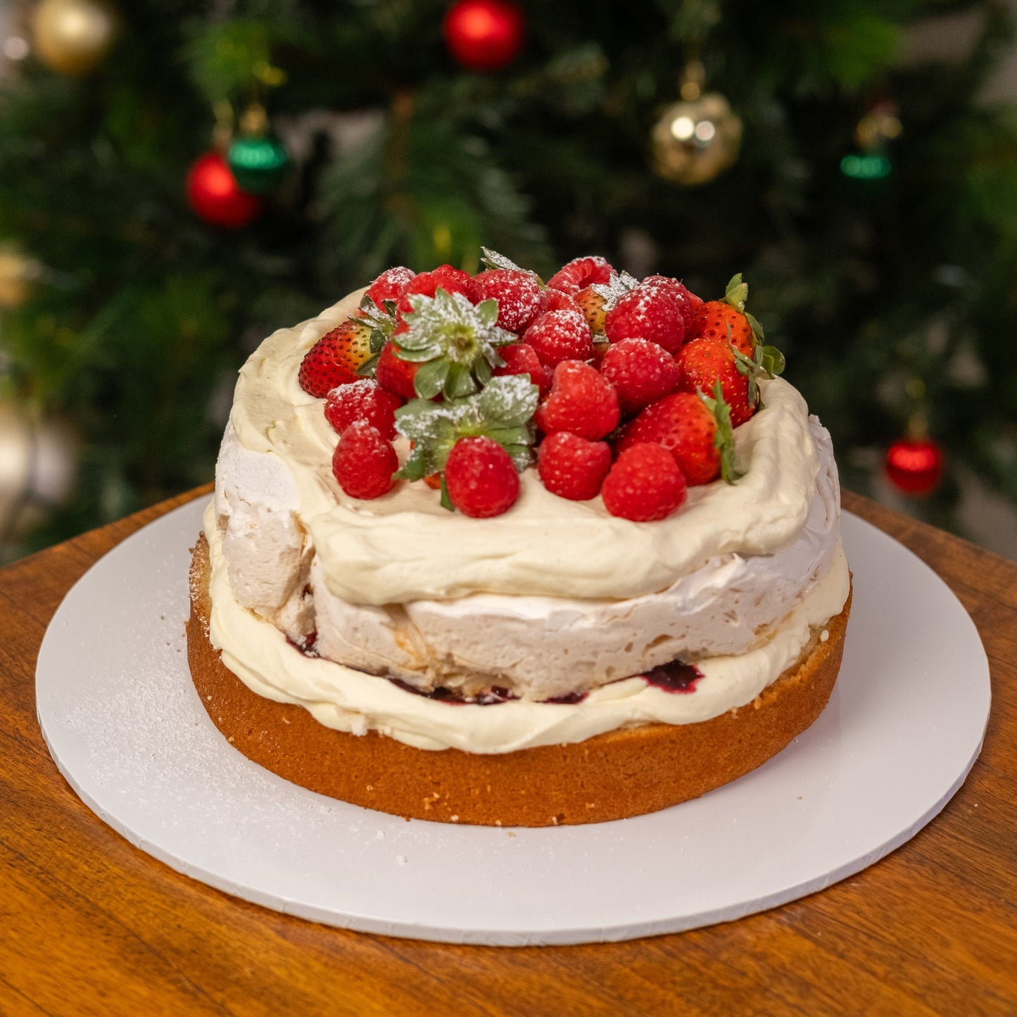 Lamington Pavlova Cake