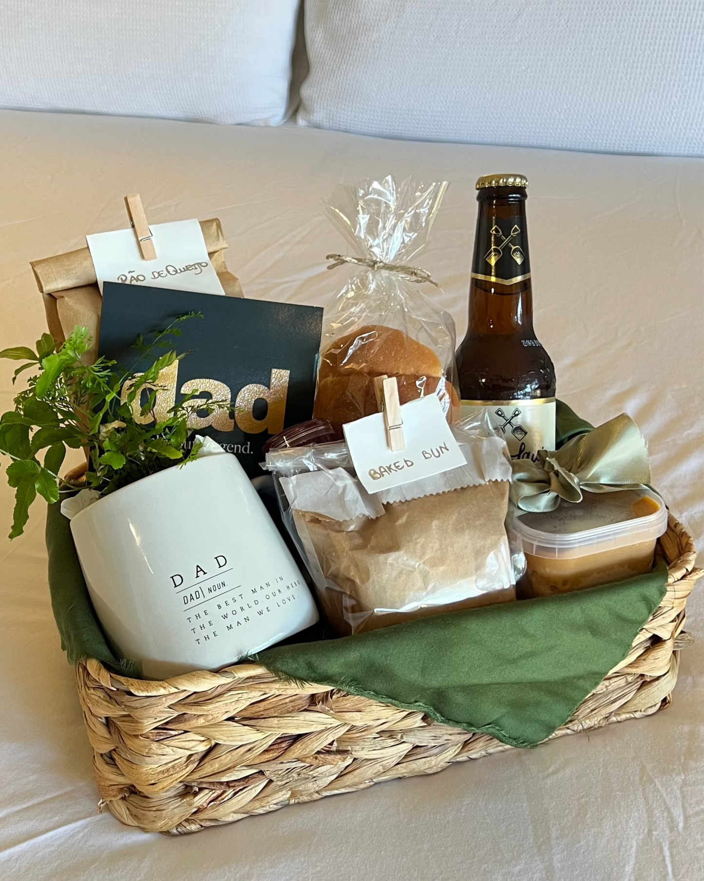 Breakfast Basket for Dad