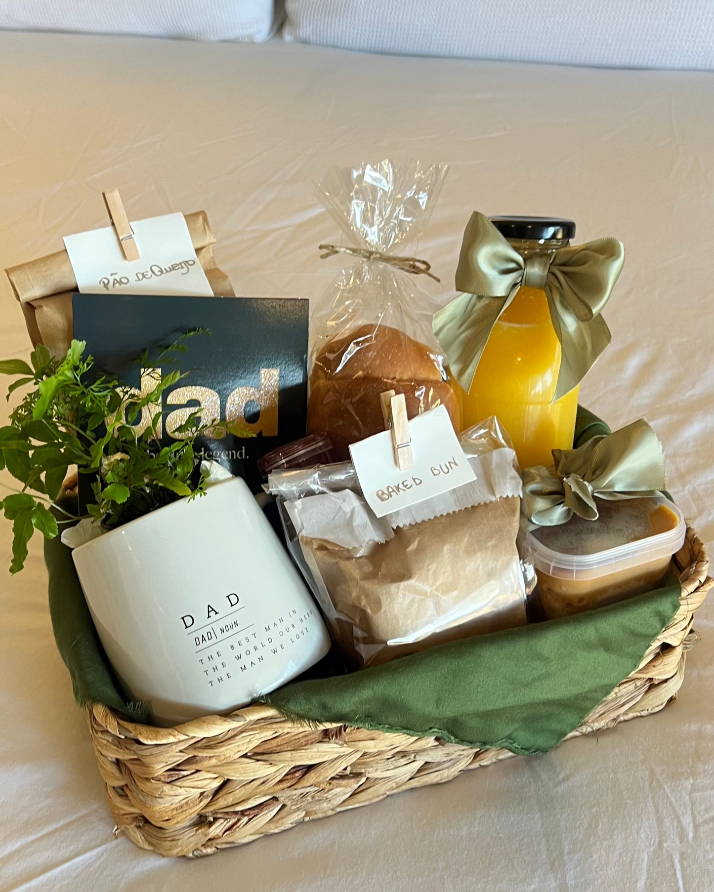 Breakfast Basket for Dad